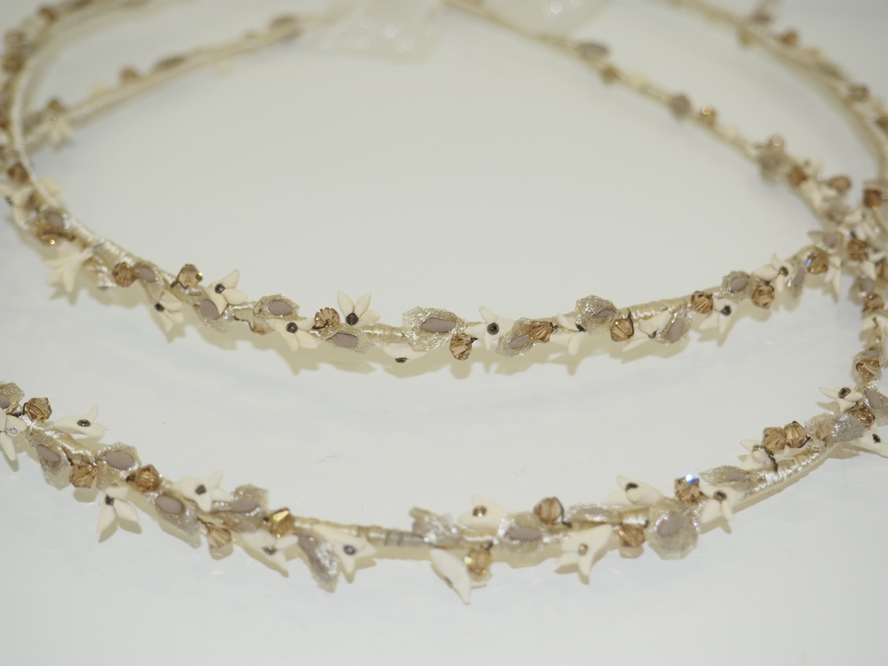 Στέφανα γάμου πορσελάνινα 437 - Image 2