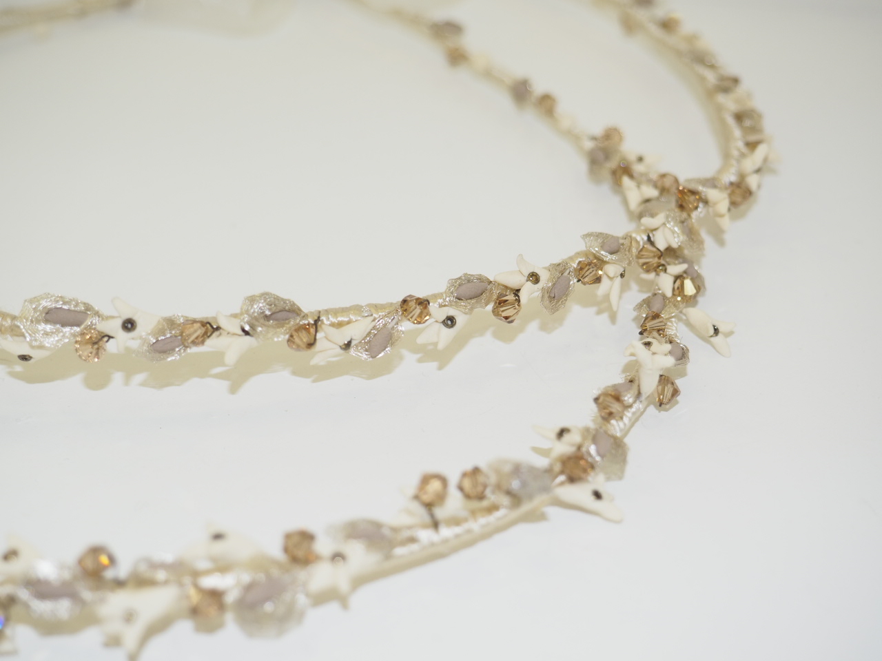 Στέφανα γάμου πορσελάνινα 437 - Image 3