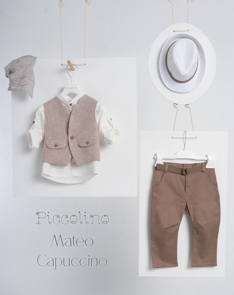 Σετ βάπτισης Piccolino MATEO CAPUCCINO - Image 3