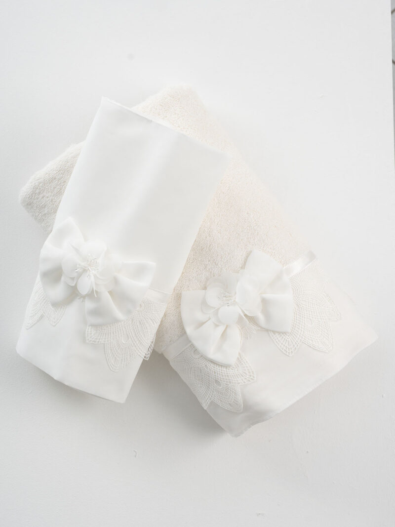 Σετ λαδόπανα κορίτσι BFLK-ELISABETH.IVORY
