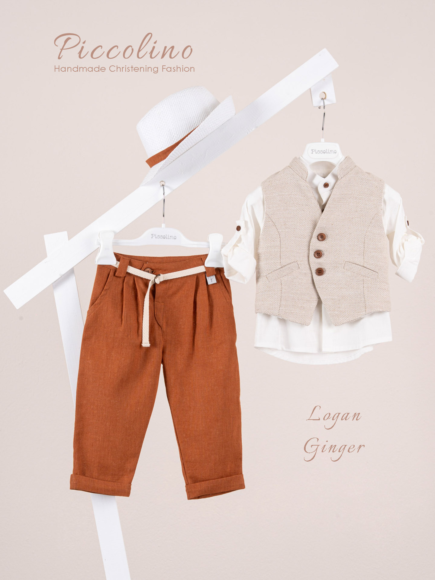 Κοστούμι Piccolino Logan σε χρώμα Ginger