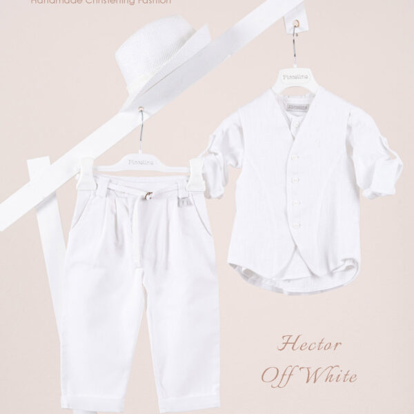 Κοστούμι Piccolino Hector σε χρώμα white