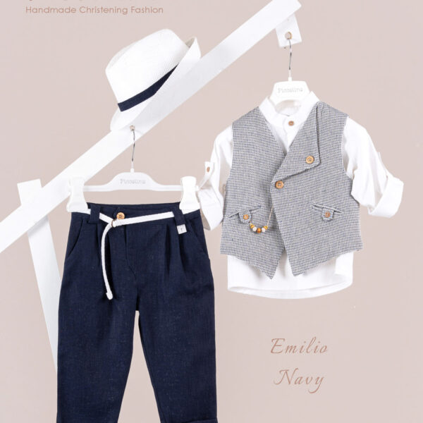 Κοστούμι  Piccolino Emilio σε χρώμα Navy