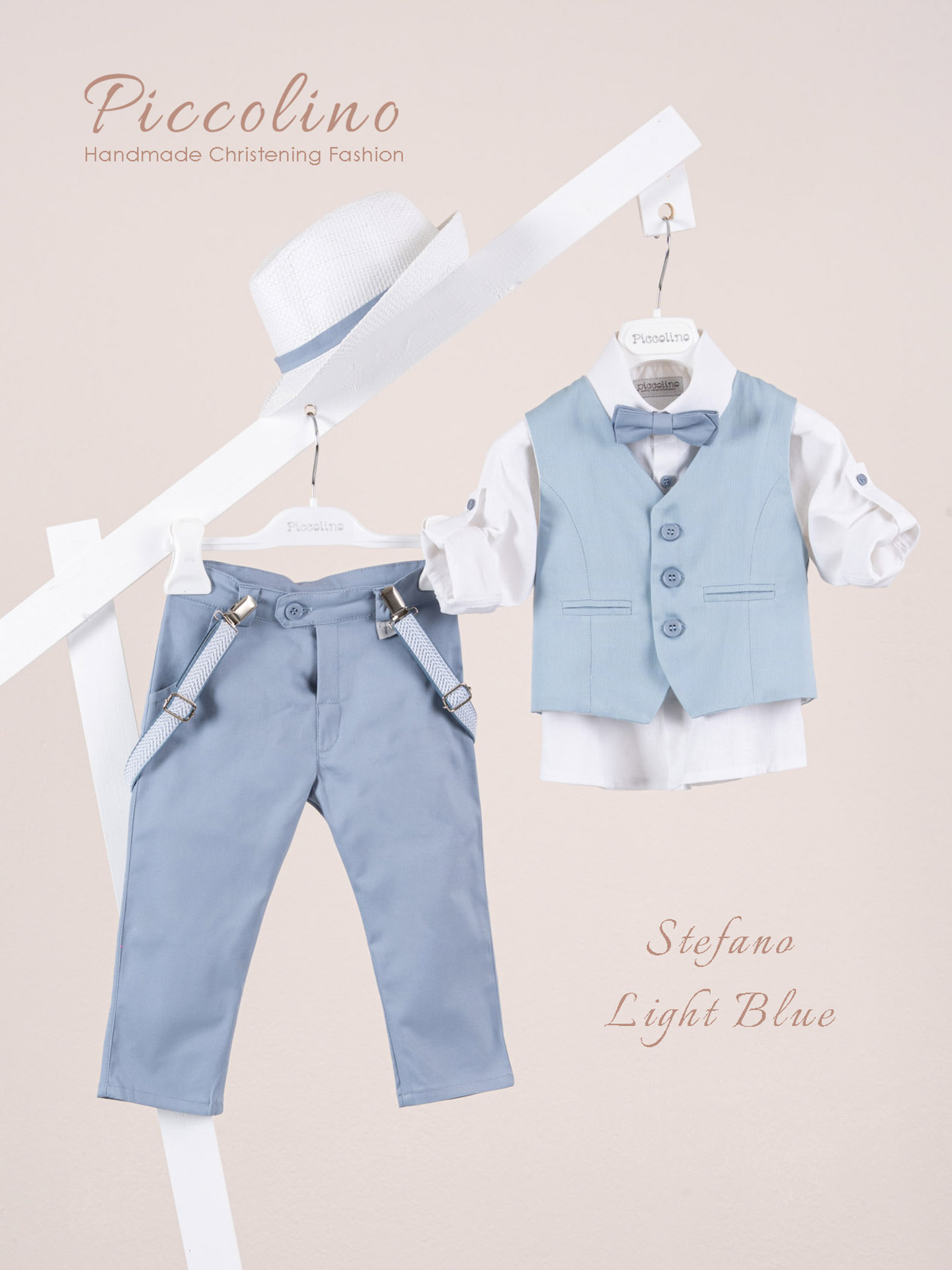 Κοστούμι Piccolino Stefano σε χρώμα Light blue