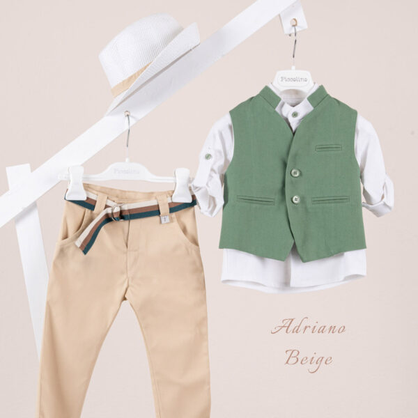 Κοστούμι  Piccolino Adriano σε χρώμα Beige