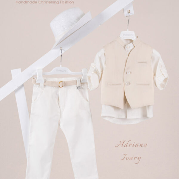 Κοστούμι  Piccolino Adriano σε χρώμα Ivory