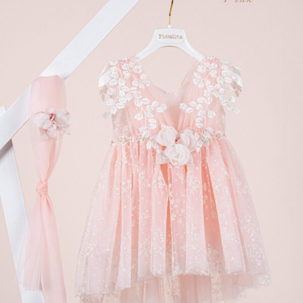 Βαπτιστικό φόρεμα Piccolino Filomena Pink