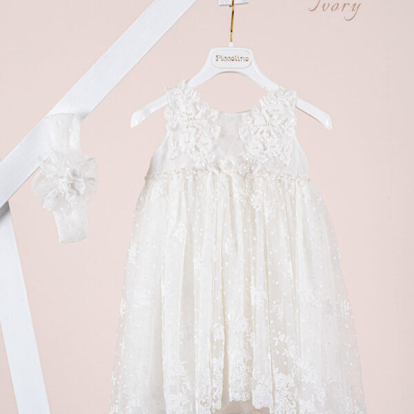 Βαπτιστικό φόρεμα Piccolino Sienna Ivory