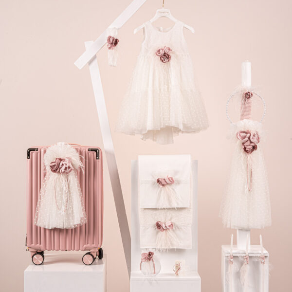 Πακέτο βάπτισης για κορίτσι Piccolino Luna ivory