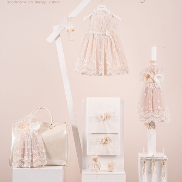 Πακέτο βάπτισης για κορίτσι Piccolino Melody nude