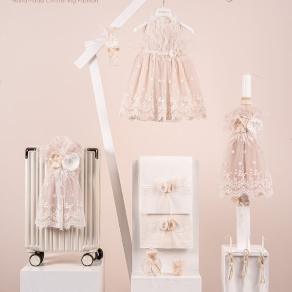 Πακέτο βάπτισης για κορίτσι Piccolino Melody nude