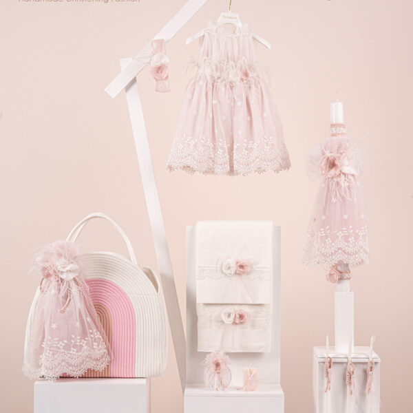 Πακέτο βάπτισης για κορίτσι Piccolino Melody pink
