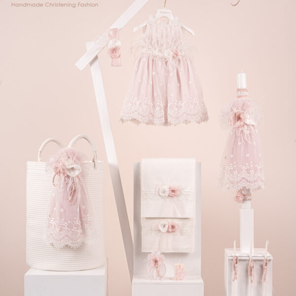 Πακέτο βάπτισης για κορίτσι Piccolino Melody pink