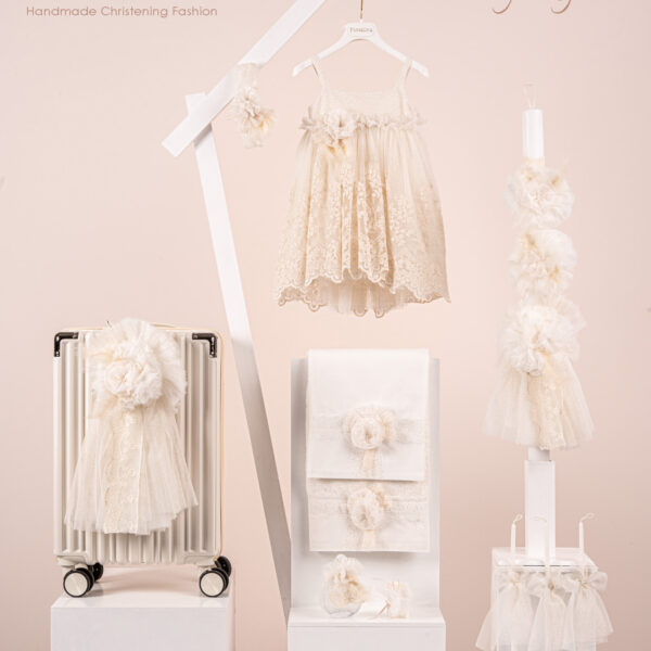 Πακέτο βάπτισης για κορίτσι Piccolino Phillipa gold