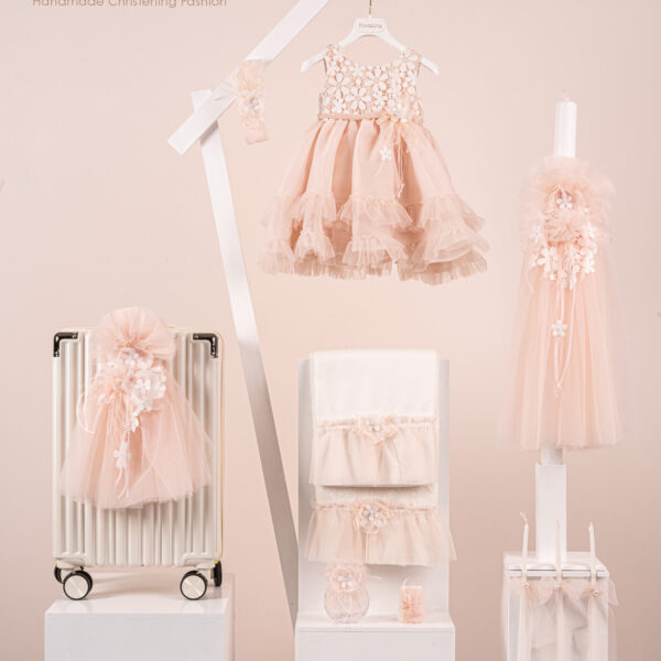 Πακέτο βάπτισης για κορίτσι Piccolino Renee puce