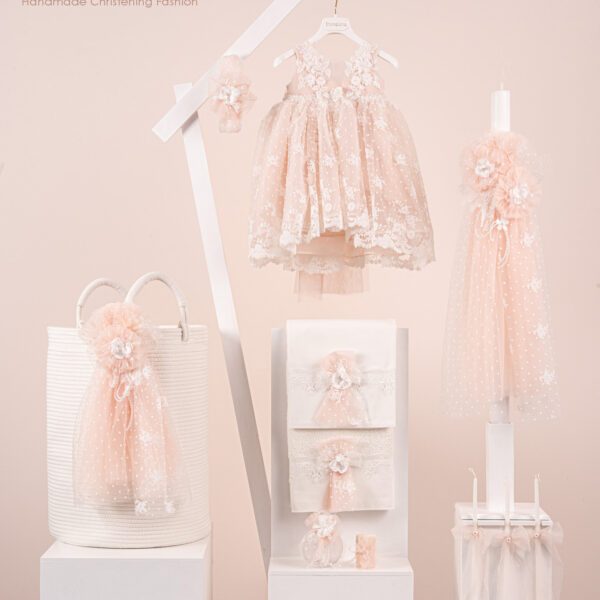 Πακέτο βάπτισης για κορίτσι Piccolino Sienna puce